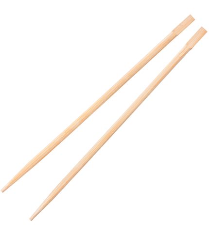 chopsticks on a white background